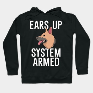 Ears up system armed Hoodie